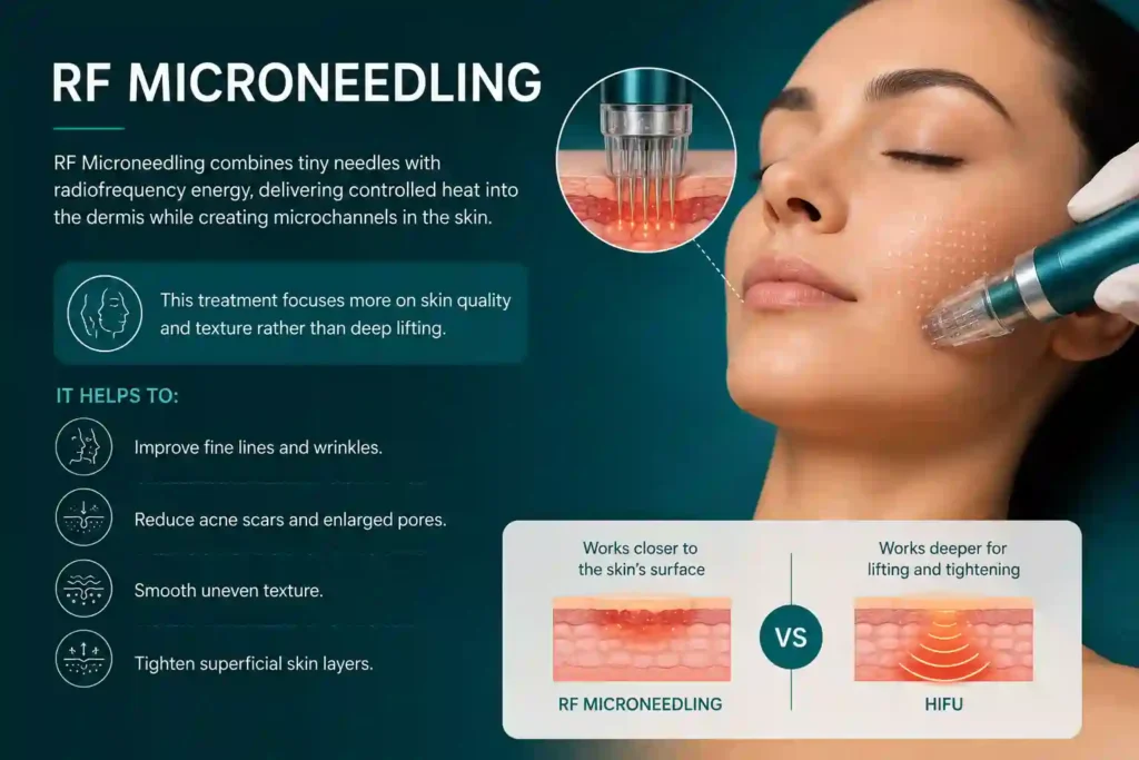 What Does RF Microneedling Do That HIFU Alone Cannot Selston