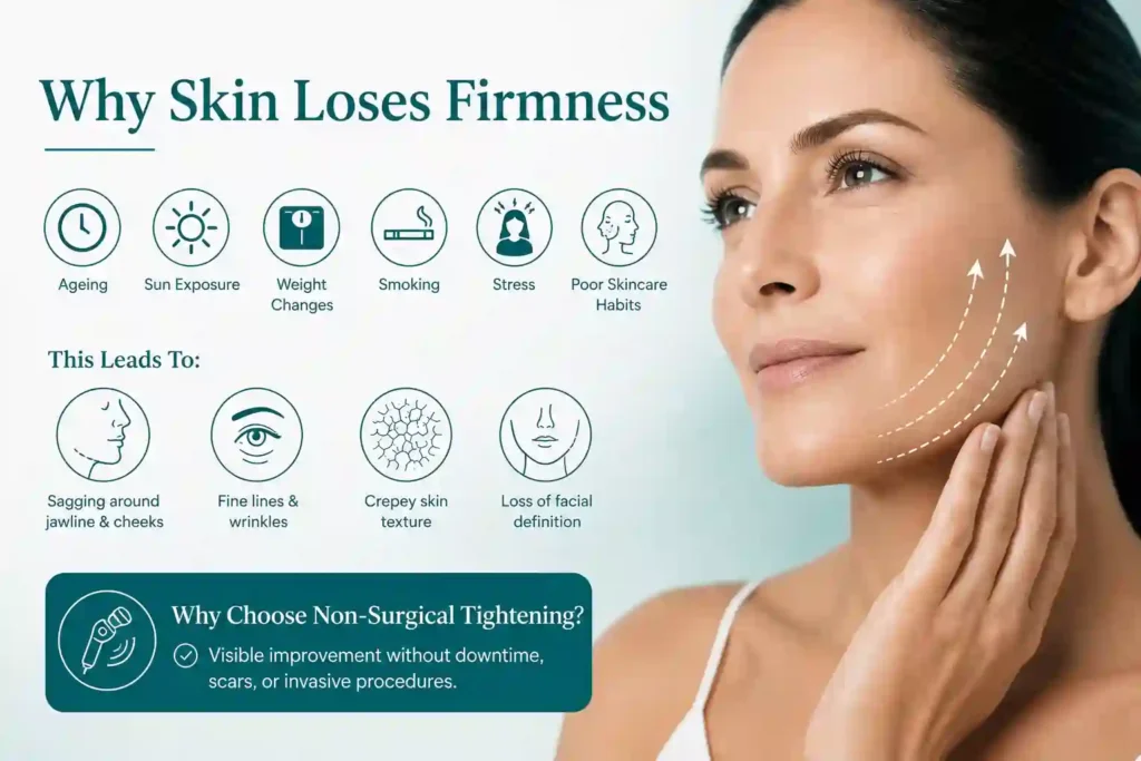 What Makes Skin Lose Firmness and Why Do People Seek Non-Surgical Tightening Selston?